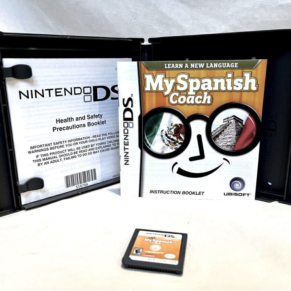 My Spanish Coach (Nintendo DS, 2007) excellent used